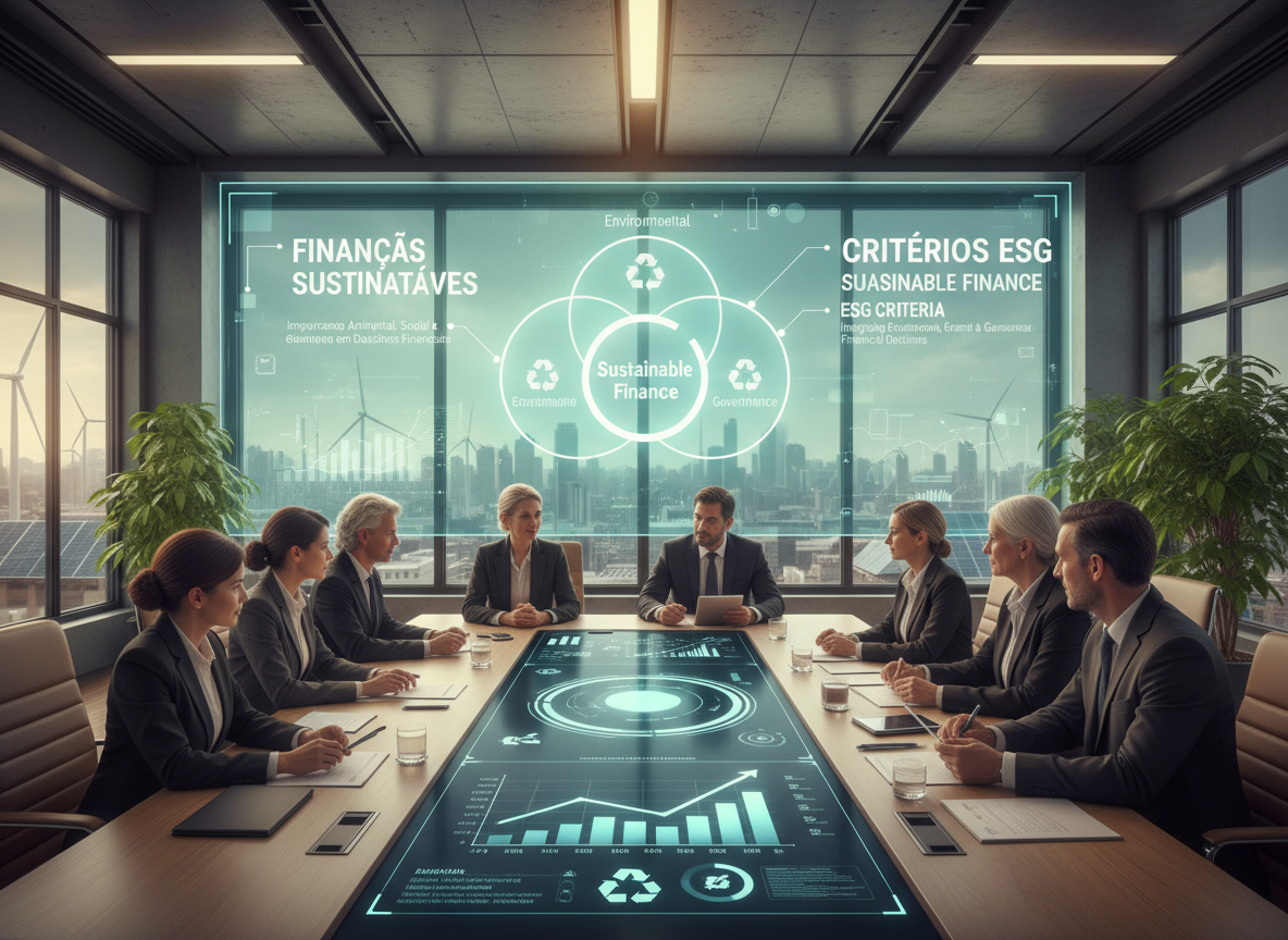 Finanças Sustentáveis: Como as Empresas Estão Incorporando Critérios ESG nas Decisões Financeiras