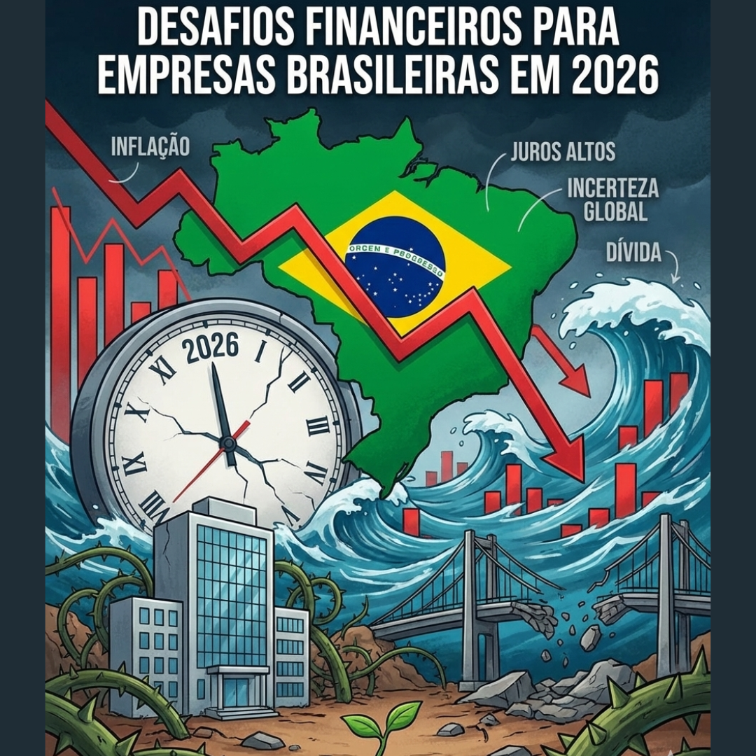 Desafios Financeiros para Empresas Brasileiras em 2026: Como se Preparar para Juros Altos, Reforma Tributária e Pressão Fiscal