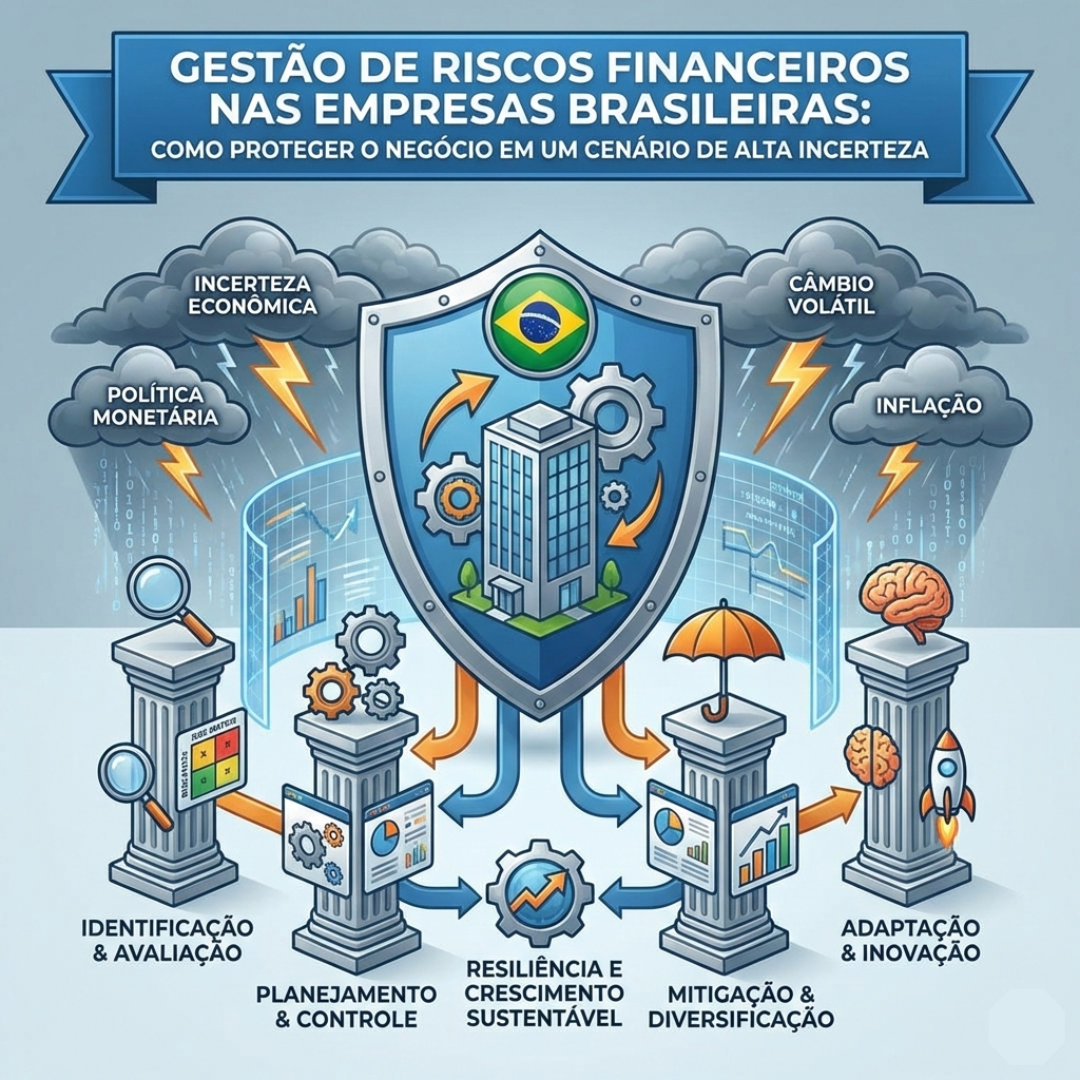 Gestão de Riscos Financeiros nas Empresas Brasileiras: Como Proteger o Negócio em um Cenário de Alta Incerteza