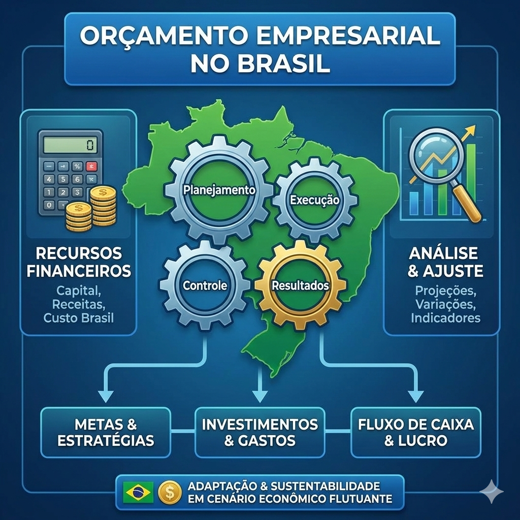 Orçamento Empresarial no Brasil: Como Planejar, Controlar e Tomar Decisões Financeiras Mais Estratégicas