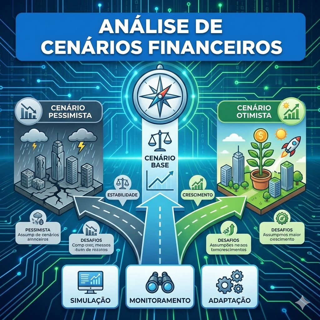 Análise de Cenários Financeiros: Como Empresas Brasileiras Podem se Preparar para Incertezas Econômicas