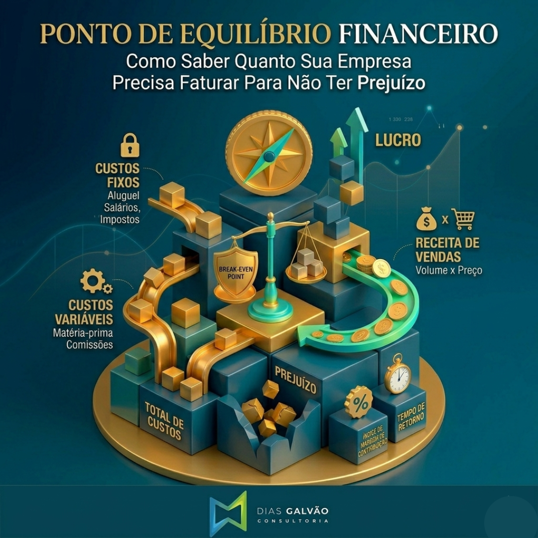 Ponto de Equilíbrio Financeiro: Como Saber Quanto Sua Empresa Precisa Faturar Para Não Ter Prejuízo